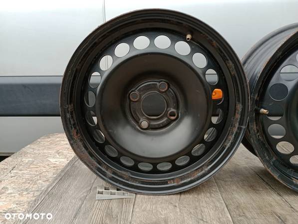 Felgi Stalowe 4x100 R15 6J ET39 GM TPMS Opel Adam Corsa C D E Meriva Fiat Punto 3 Punto Evo - 2