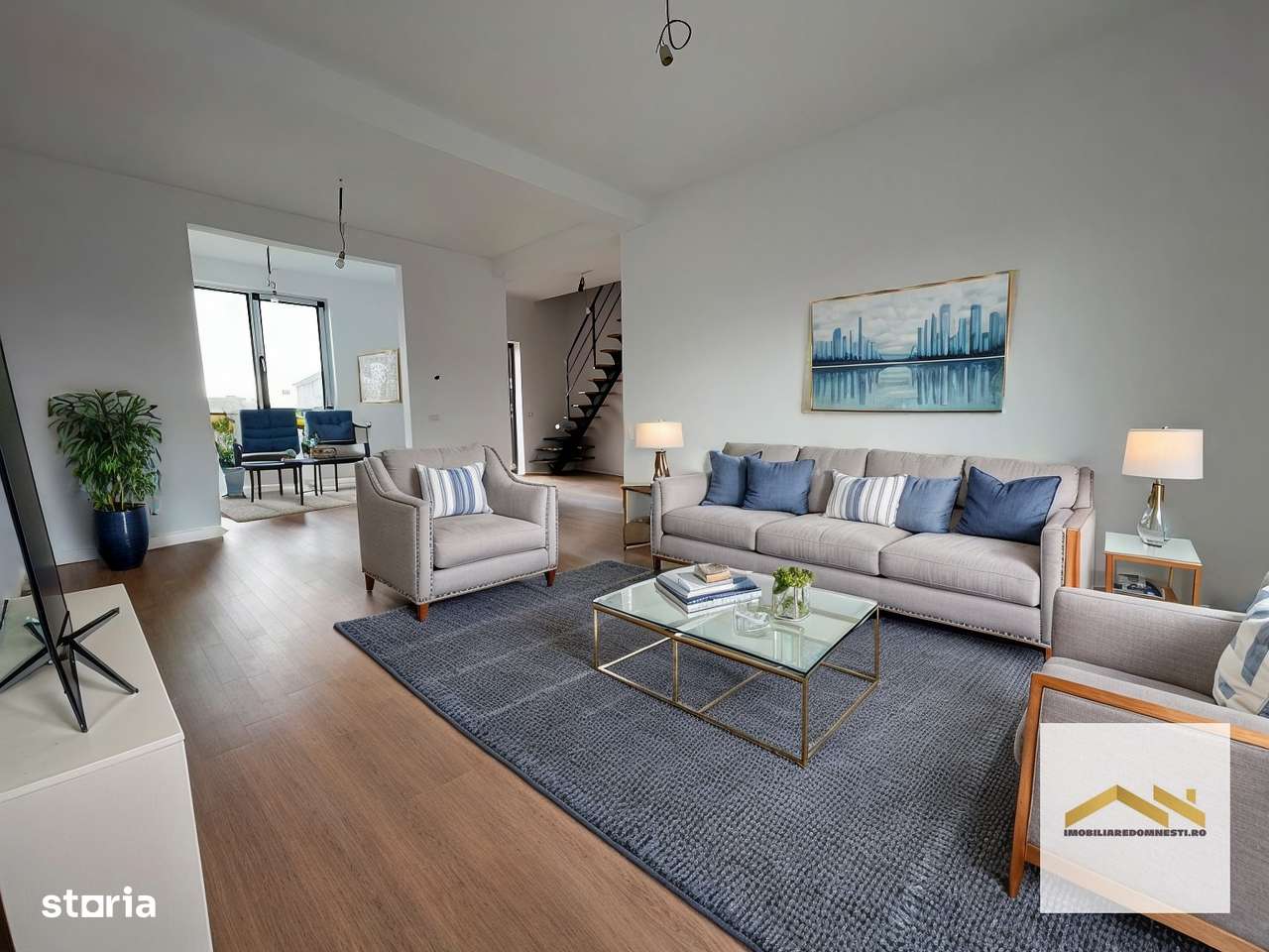 Imobiliare Domnesti  Parter Mansardat - toate utilitatile 3 dormitoare - Imagine principală: 5/15