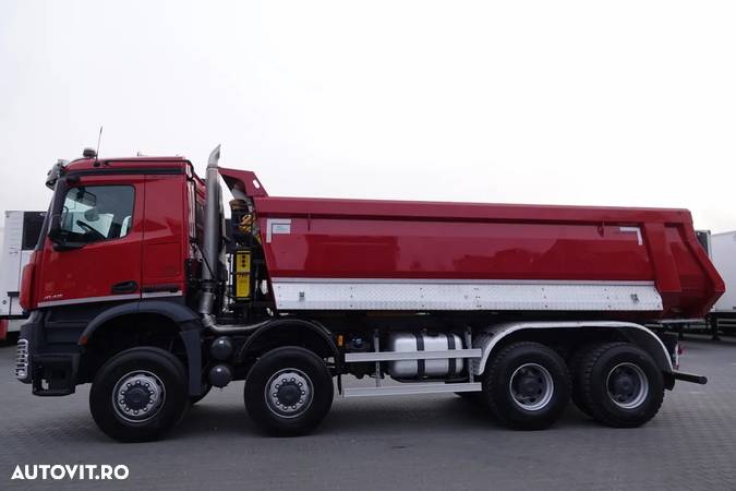 Mercedes-Benz ACTROS 4145 / 8x8 / MANUAL / CANAL SPATE - 8