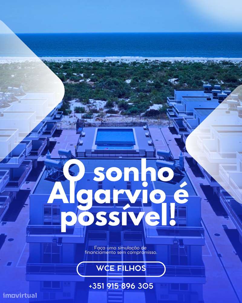 Condomínio Pés na Água T0 e T1 Duplex, na Praia da Lota, Algarve-12