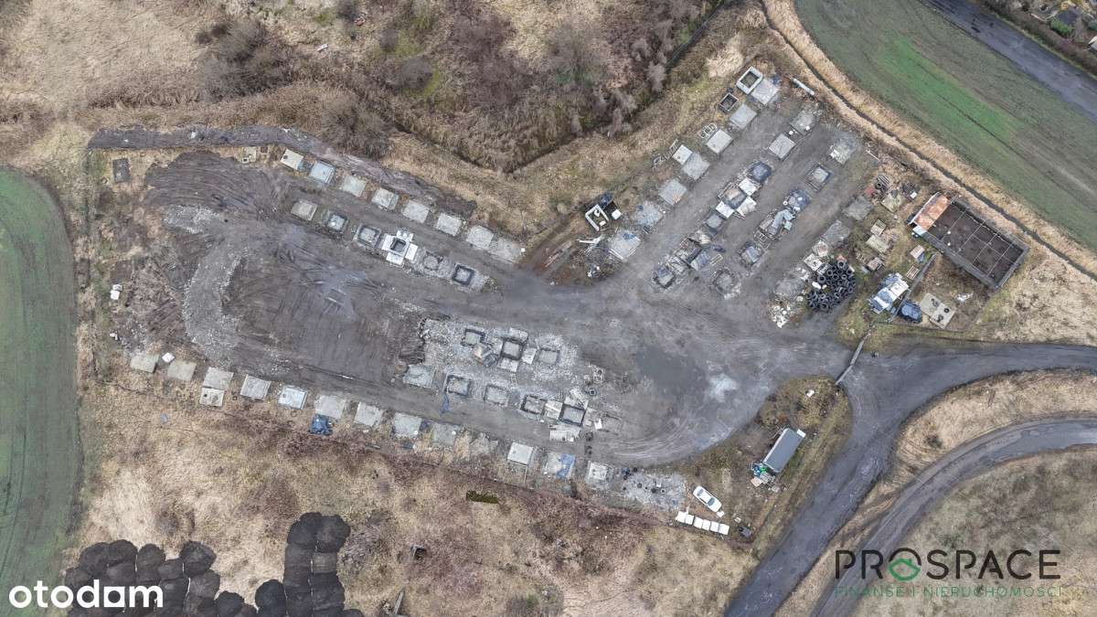 Działka usługowo - przemysłowa 57 arów- Czerwieńsk-1