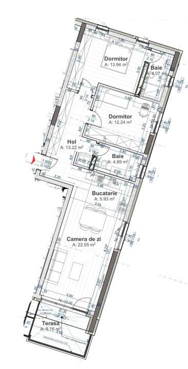 Apartament premium 3 camere | The Nest – Faza II | Tehnologie Smart-18