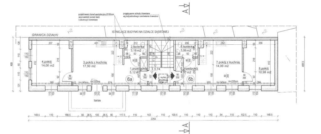Poddasze do remontu - Warmińskiego 14  z balkonem! - Pełny obrazek: 2/3