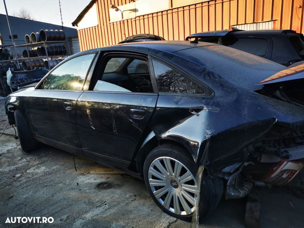 AUDI A6 4F An 2009 Maneta semnalizare Maneta spalator parbriz Bloc lumini Panou comanda ac clima - 8