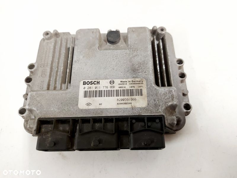 RENAULT SCENIC II 1.9 DCI KOMPUTER STEROWNIK ECU 0281011776 8200391966 - 1