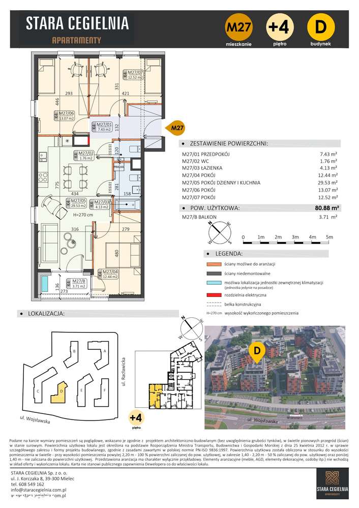 Stara Cegielnia Mielec | mieszkanie 4-pok. | D_M27 - Pełny obrazek: 2/9