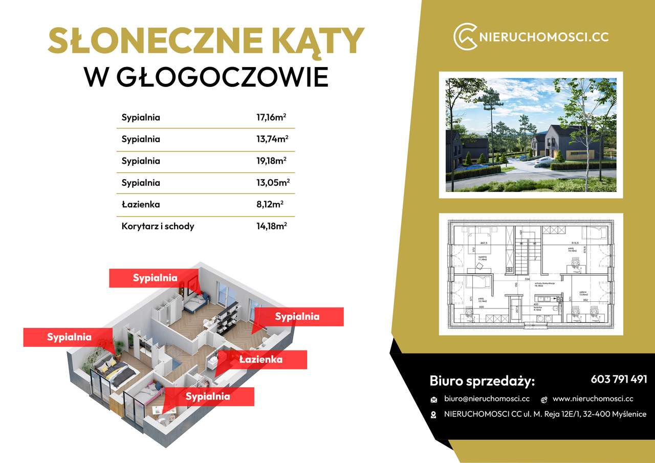 Dom st dew Głogoczów - 2 ostatnie domy! PROWIZJA0%-6