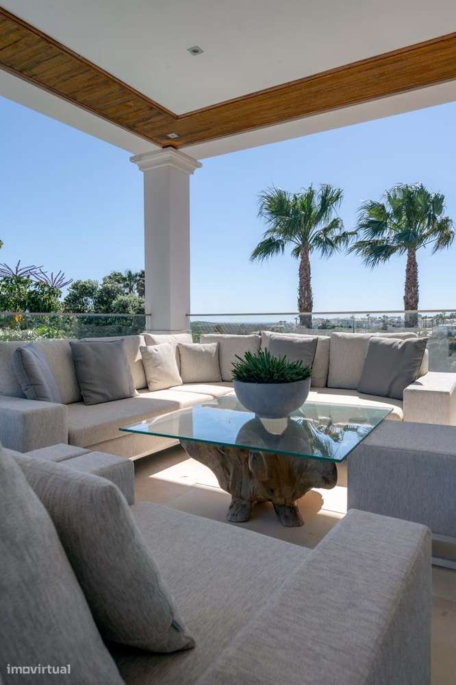 Moradia de luxo com vista mar e golfe-17