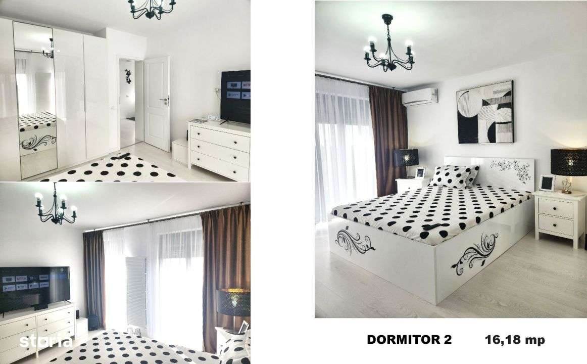 Domnesti, Vila duplex, mobilata si utilata, 4 camere, 135mp, teren 250-1