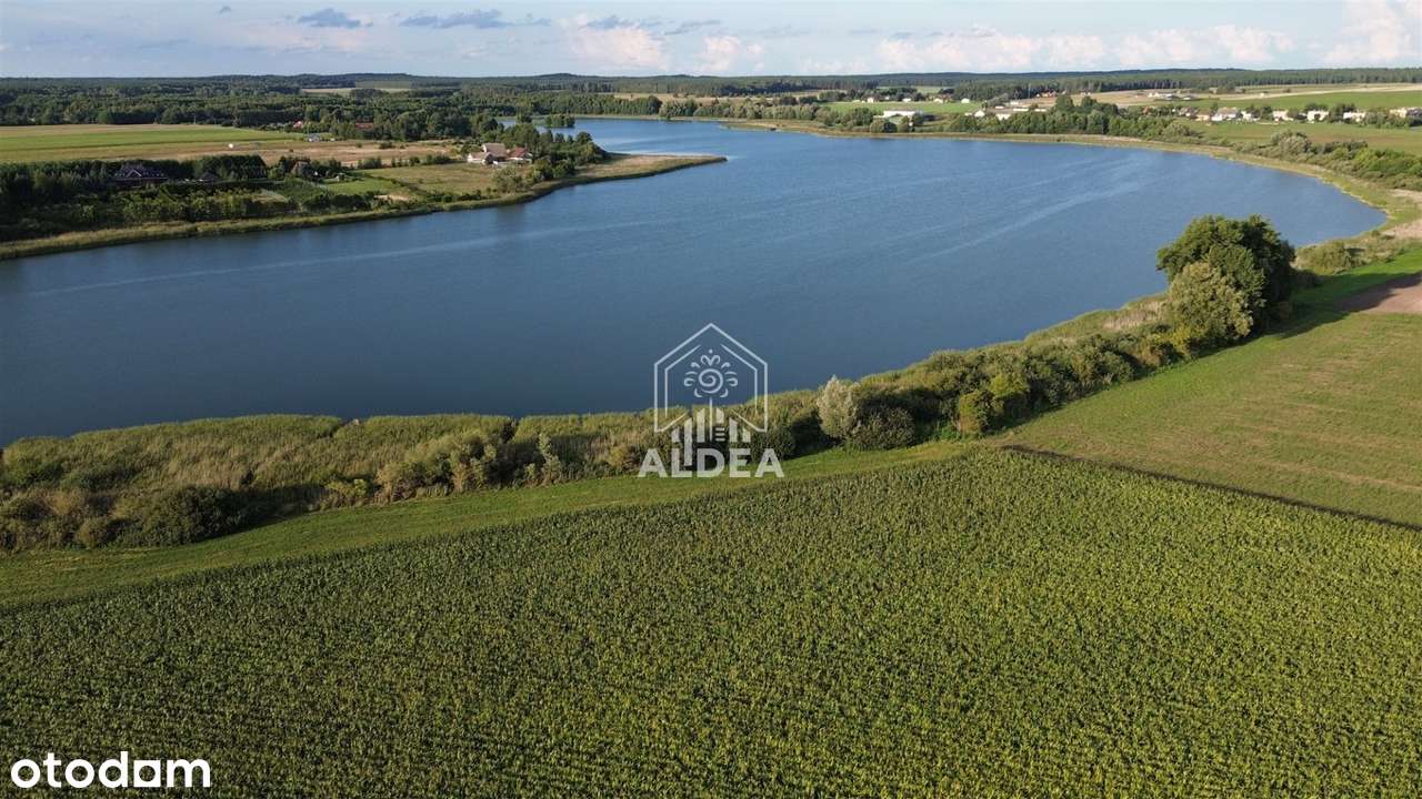 Działki z widokiem na jezioro w Chomętowie - Pełny obrazek: 5/8