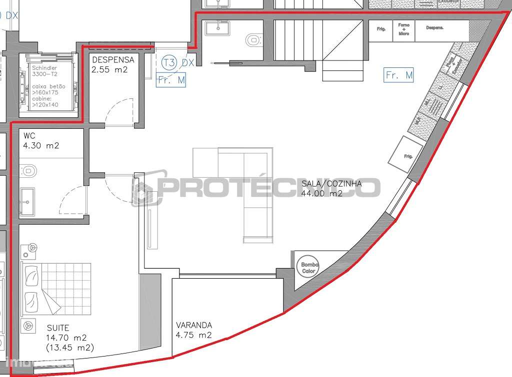 T3 Duplex Esgueira para VENDA-0