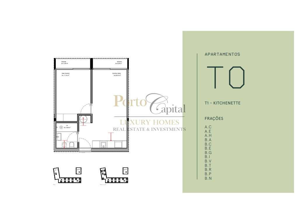 EXCELENTE APARTAMENTO T1, COM VARANDA E LUGAR DE GARAGEM, EM VILA D...-20