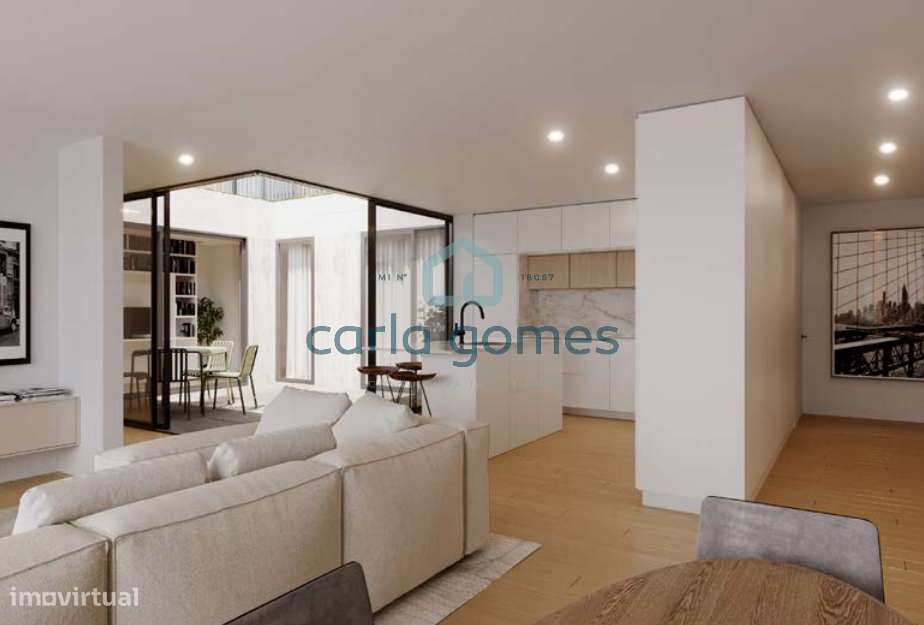 Apartamento T3 NOVO C/ Terraço e Garagem no Carvalhido | Porto-5