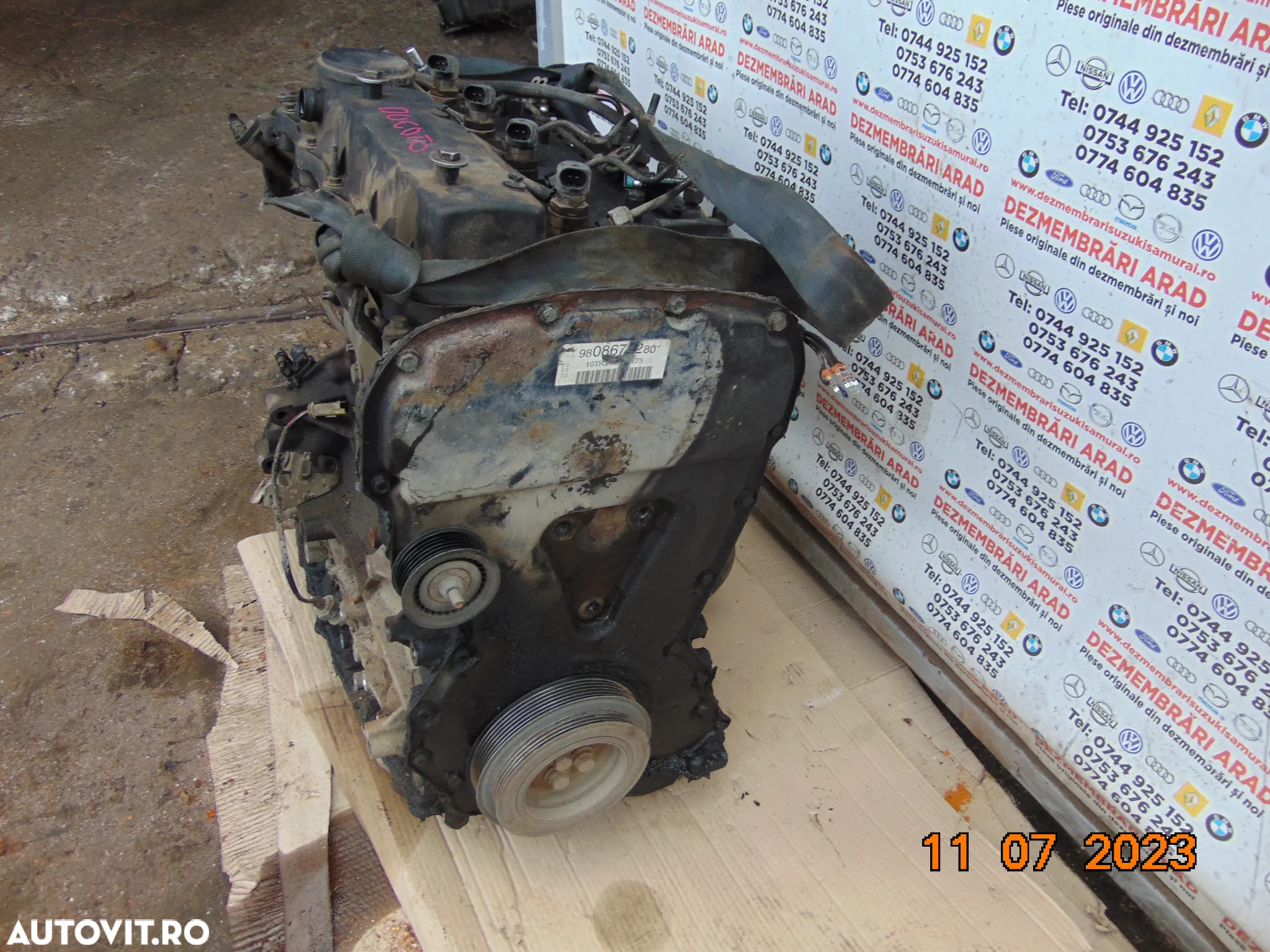 Motor Peugeot Boxer 2.2 euro 5 Citroen Jumper Ford Transit 2.2 euro 5 tractiune fata - 3