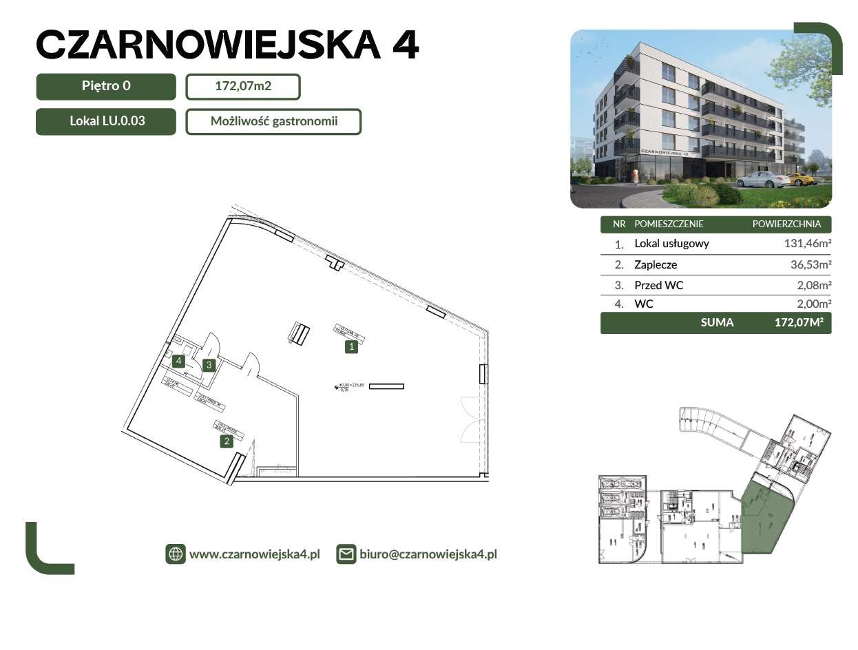 Nowa przetrzeń na wynajem w centrum Brzeska - lokal komercyjny - Pełny obrazek: 3/8