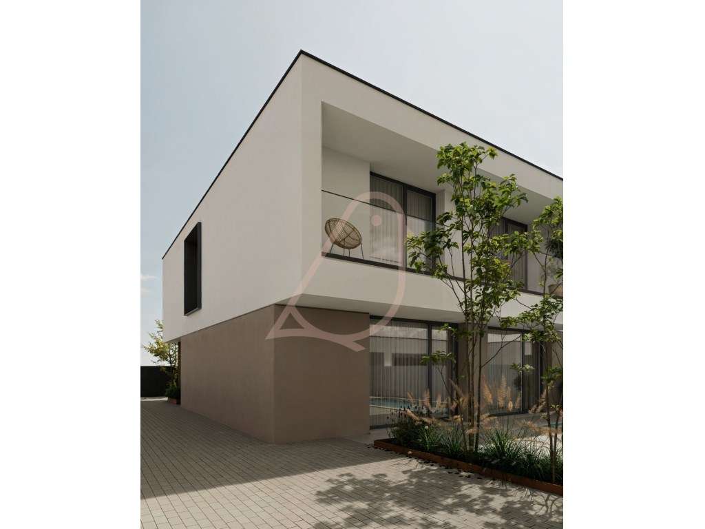 Moradia de Luxo Geminada com Piscina - Em Construção | T4 | Entronc...-21