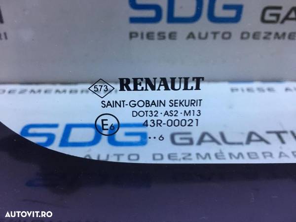 Geam Aripa Stanga Spate Renault Megane 2 Hatchback Coupe / 2 Usi 2002 - 2008 - 2