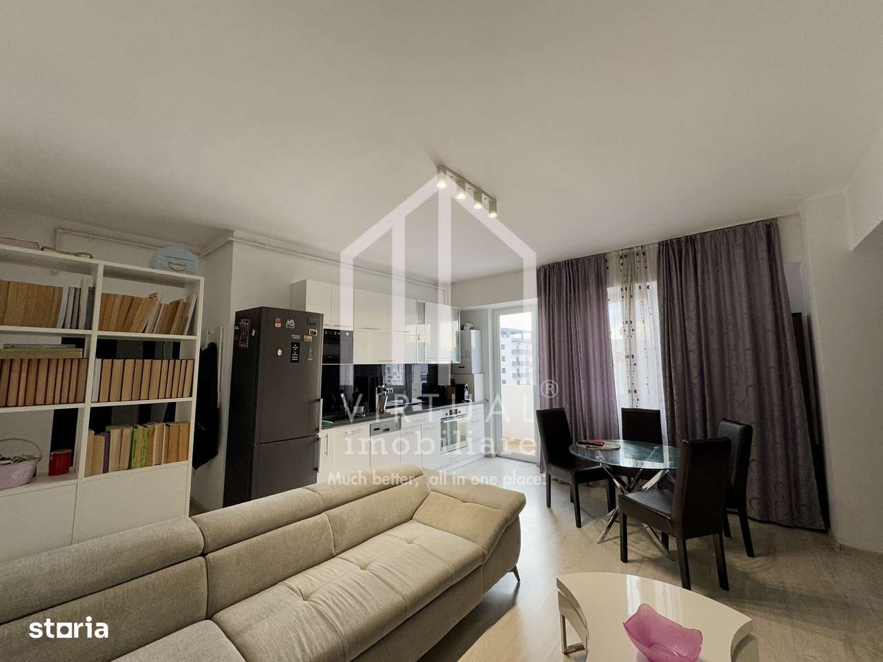 Apartament cu 3 camere, balcon, 61mp utili, vedere spre Muntii Fagaras - Imagine principală: 5/17