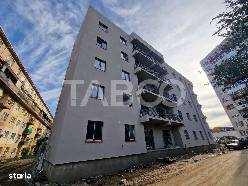 Apartament decomandat 2 camere 63 mpu 2 balcoane Rahovei Sibiu - Imagine principală: 5/17