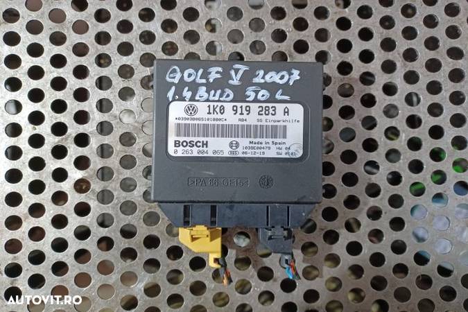 Modul senzori parcare 1K0919283A Volkswagen VW Golf 5  [din 2003 pana  2009] seria Hatchback 5-usi - 1