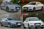 Grile Laterale Audi A4 B9 Sedan Avant (2016-2018) RS4 Design Silver Edition- livrare gratuita - 4