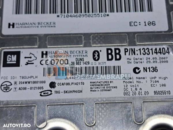 Modul bluetooth Opel Insignia A [Fabr 2008-2016] 13314404 - 2