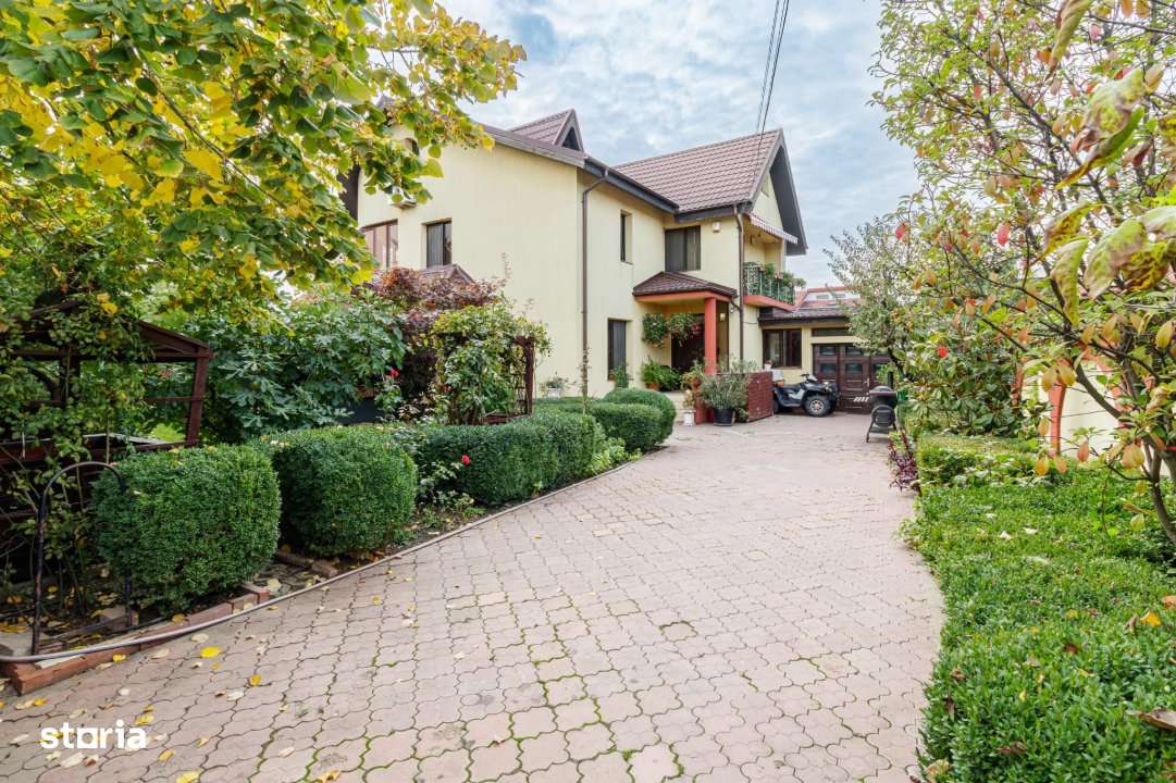 Vila individuala cu piscina, garaj dublu • teren 766 mp • Popesti- - Imagine principală: 4/19