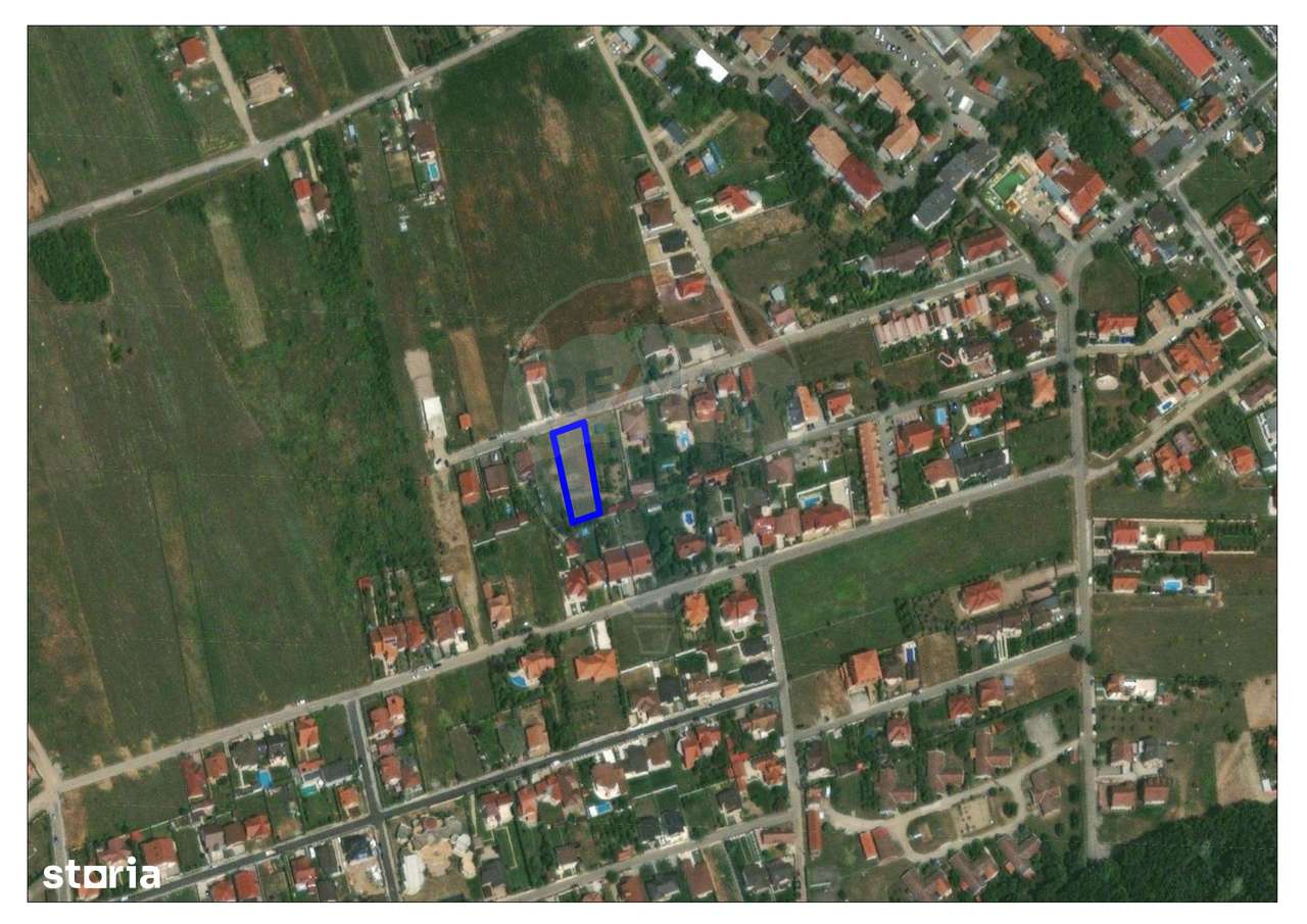 Teren 1,095mp Sânmartin, Beverly Hills / Strada Liviu Rebreanu - Imagine principală: 2/3