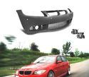 PÁRA-CHOQUES FRONTAL + FARÓIS NEVOEIRO PARA BMW SERIE 3 E90 E91 05-08 LOOK M3 - 1