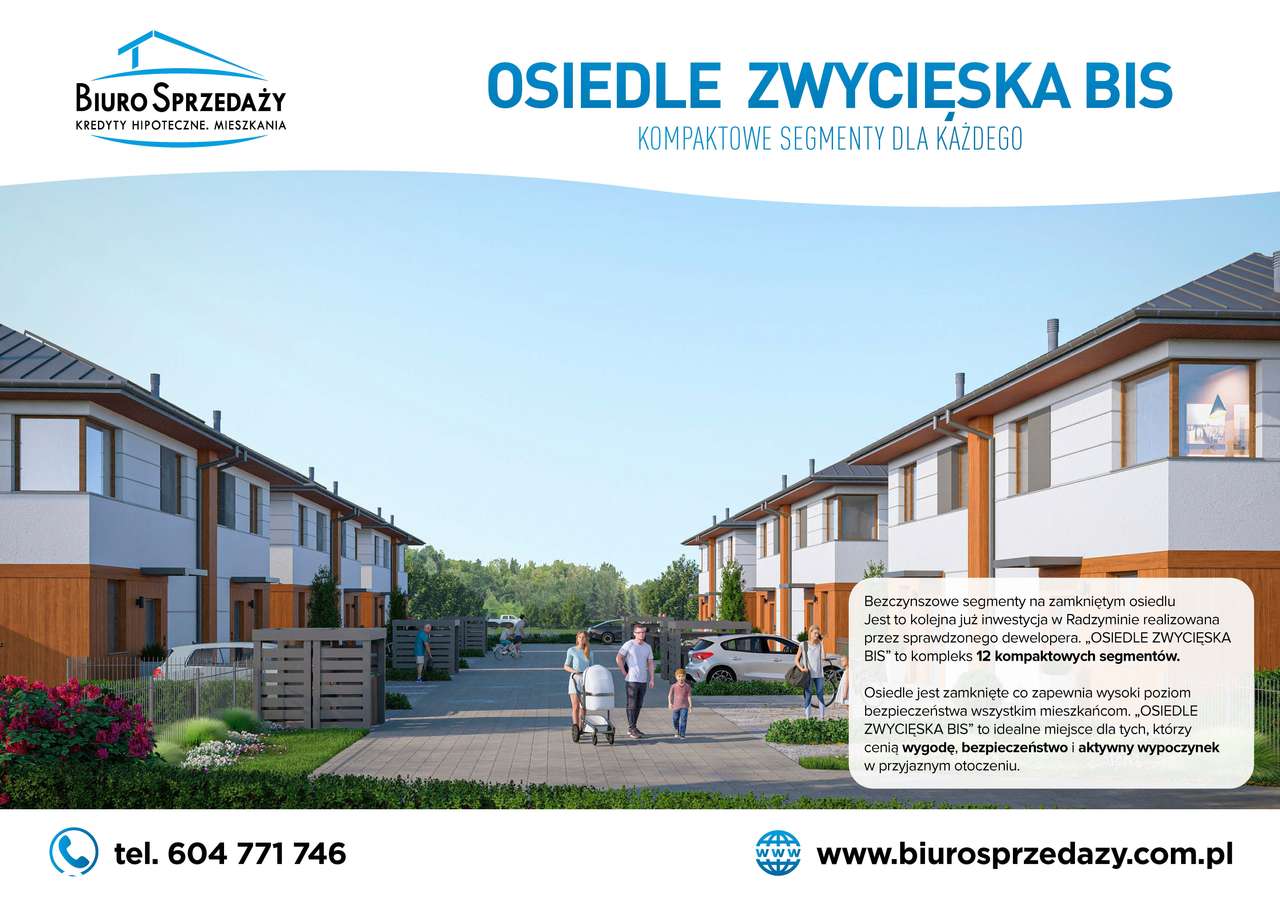 3 POKOJE - POŁÓWKA MINI BLIŹNIAKA ZAMIAST MIESZKANIA+2MP+OGRÓDEK - Pełny obrazek: 3/10