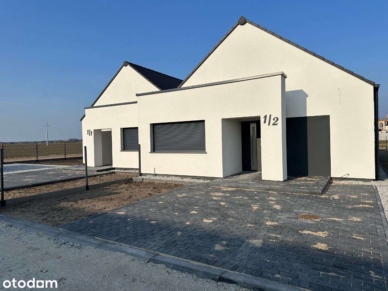 Dom parterowy bliźniak, słoneczna działka, GOTOWY!-4