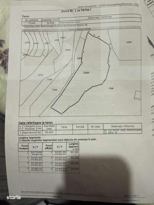 Teren extravilan impadurit, 20424 mp ideal pentru investitie - Imagine principală: 5/5