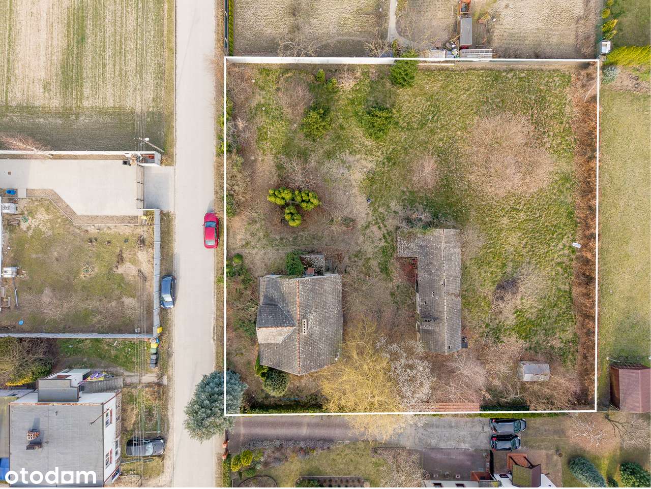 Działka 2000 m² z domem – Robakowo, ul. Podgórna/Potencjał podziału.-5