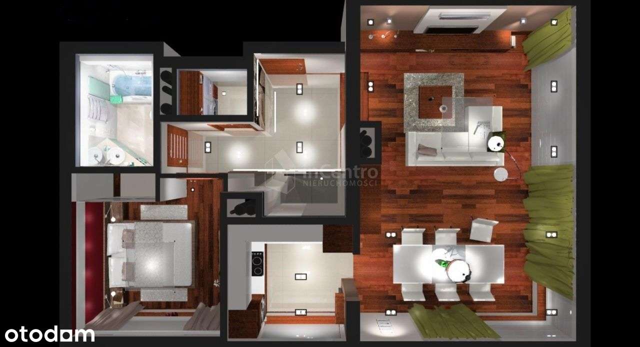 Przestronny apartament z tarasem. Czerwone Maki.-12