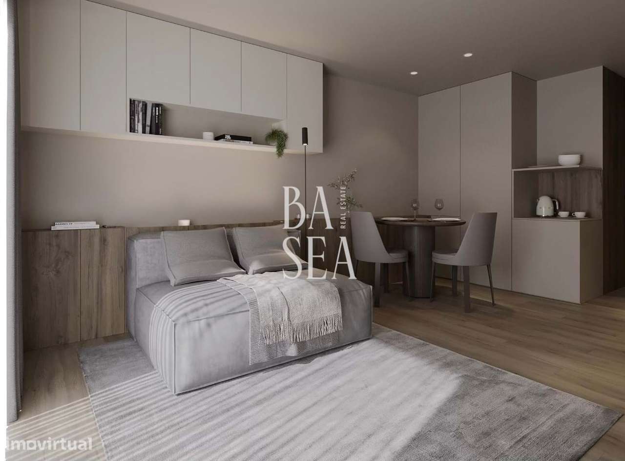 Apartamento T0 em Condomínio com Piscina em São Víctor Braga-3