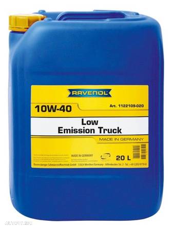 Ulei Ravenol 10w40 20L Low Emission Truck - 1