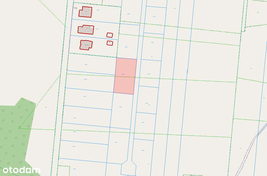 Działki 10-13 arów, Rasy gm. Drużbice - Pełny obrazek: 4/5