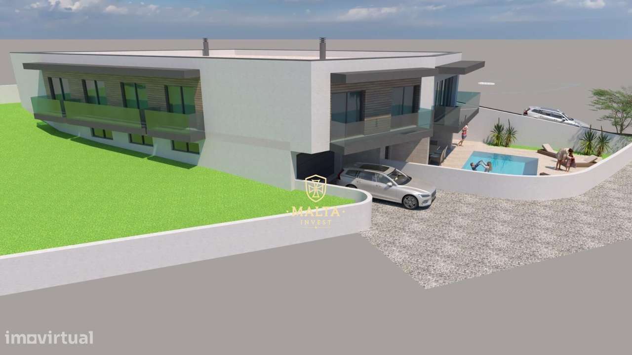 Terreno com Projeto para 2 Moradias Geminadas – Alvito, Barcelos-6