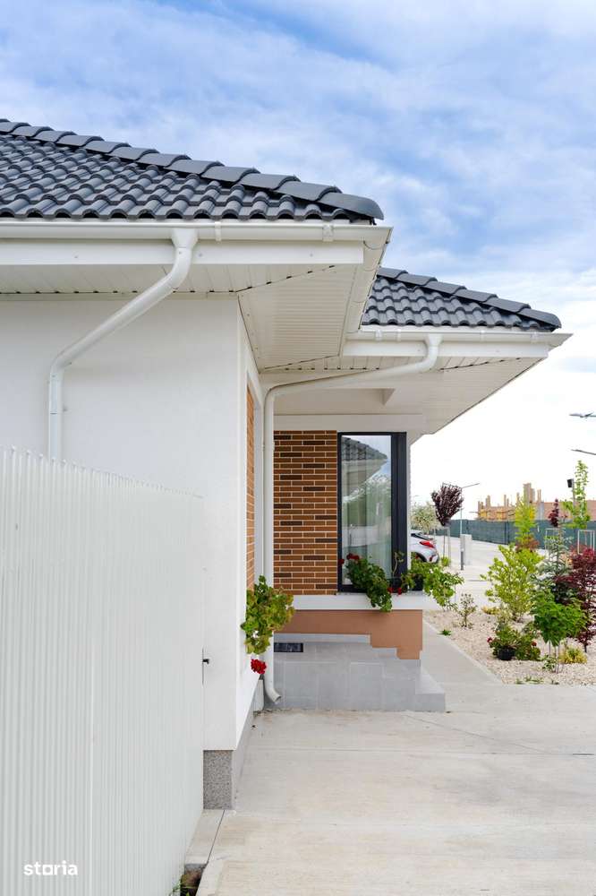 Vila tip parter individuala in complex privat cu pod si tehnologie eco - Imagine principală: 3/12