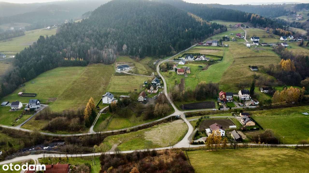 Działka 3100 m² w spokojnej okolicy. Klęczany  (Chełmiec) - Pełny obrazek: 4/5