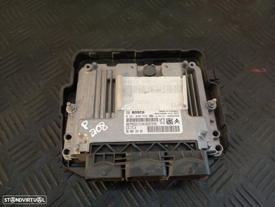 Peça - Centralina Motor Peugeot 208 / 308 / Citroen C4 1.6 Hdi 2013