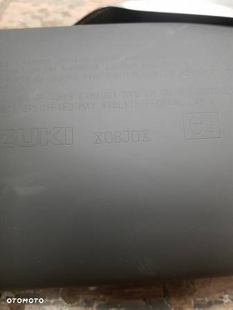 Tłumik wydech osłona Suzuki GSR 750 - 8