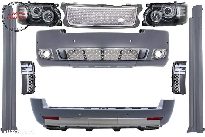 Pachet Exterior Complet Autobiography Design Land Range Rover Vogue L322 (2002-201- livrare gratuita - 1