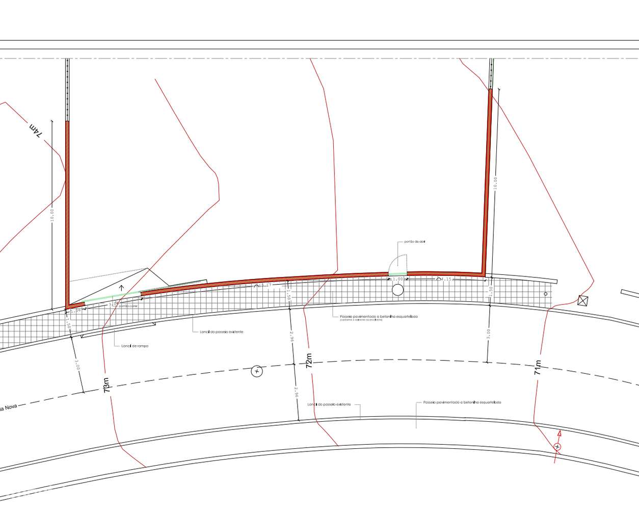 Terreno 1420m² com projeto de muros aprovado - Grande imagem: 3/18