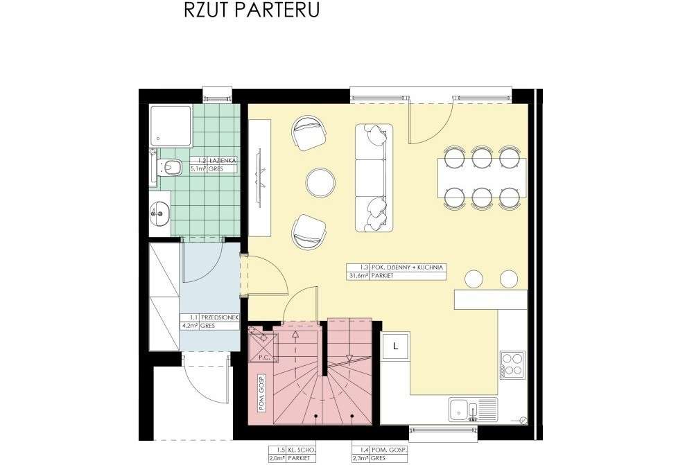 Energooszczędny dom z gruntową pompą ciepła. 0% p.-10