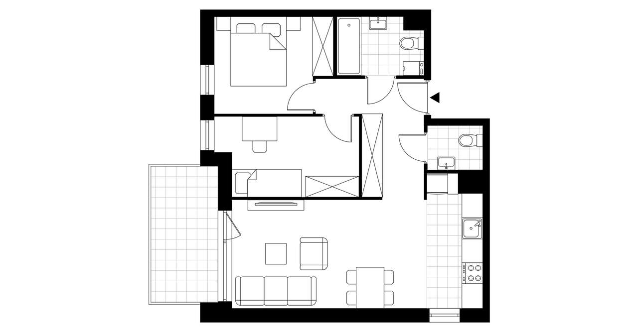 Legnicka Ursus | mieszkanie 3-pok. | A_M07 - Pełny obrazek: 5/10