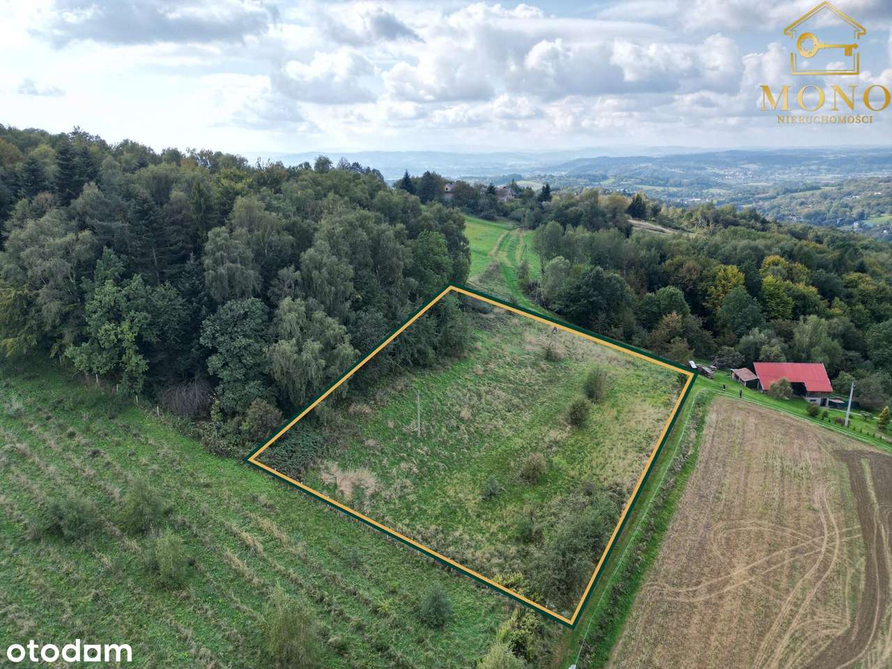Atrakcyjna oferta działka ok. 50 ar pod lasem!!-5