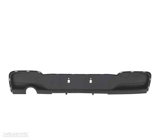 DIFUSOR TRASEIRO PARA BMW SERIE 1 F20 F21 PACK M PERFORMANCE PRETO - 2