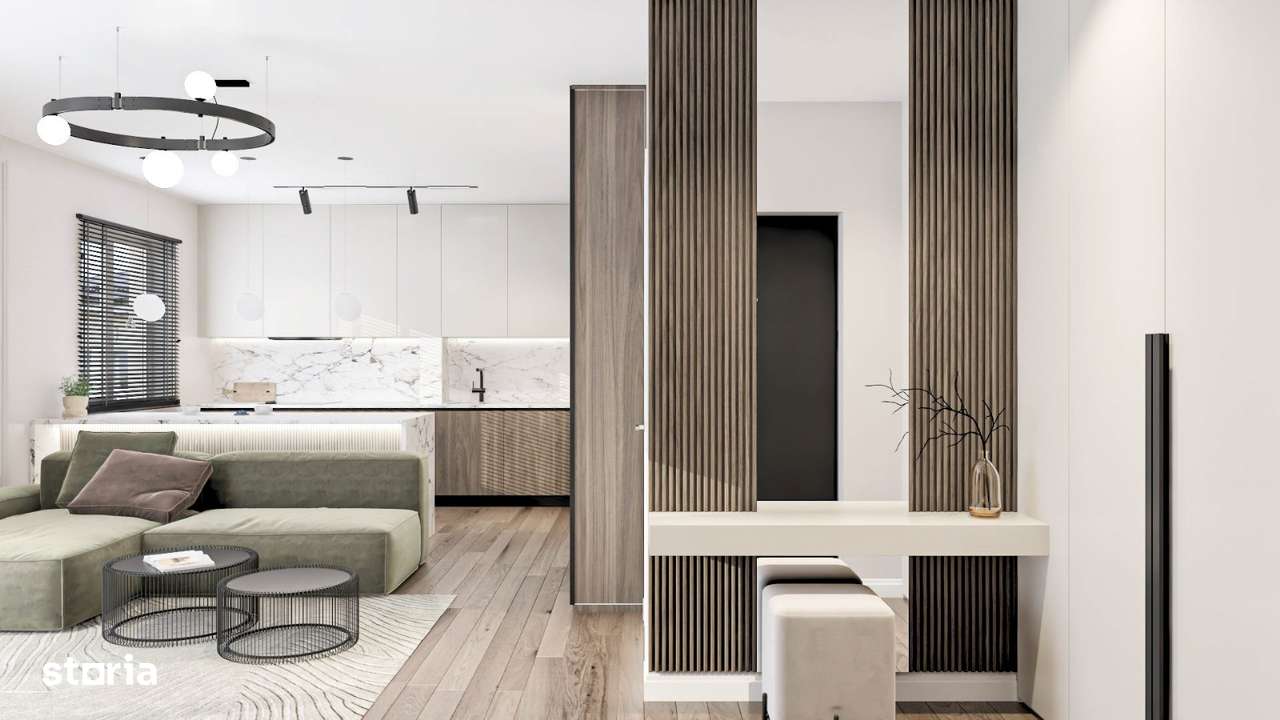 2 camere de 99,79 mp- Zona Mall Coresi -ARMONIA RESIDENCE - Imagine principală: 3/24