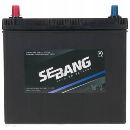 Akumulator Sebang EFB 55Ah/460A B24 N55R Japan StartStop L - 3